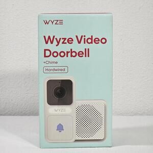 Wyze Video Doorbell Chime Hardwired Weatherproof Night Vision Two-Way Audio